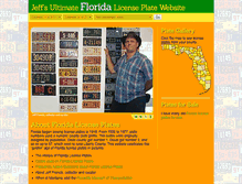Tablet Screenshot of floridalicenseplates.com